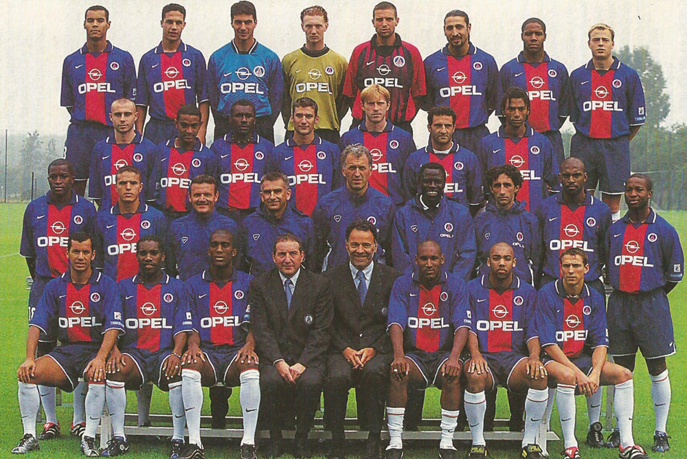 9 septembre 2000  PSG 51 ASSE