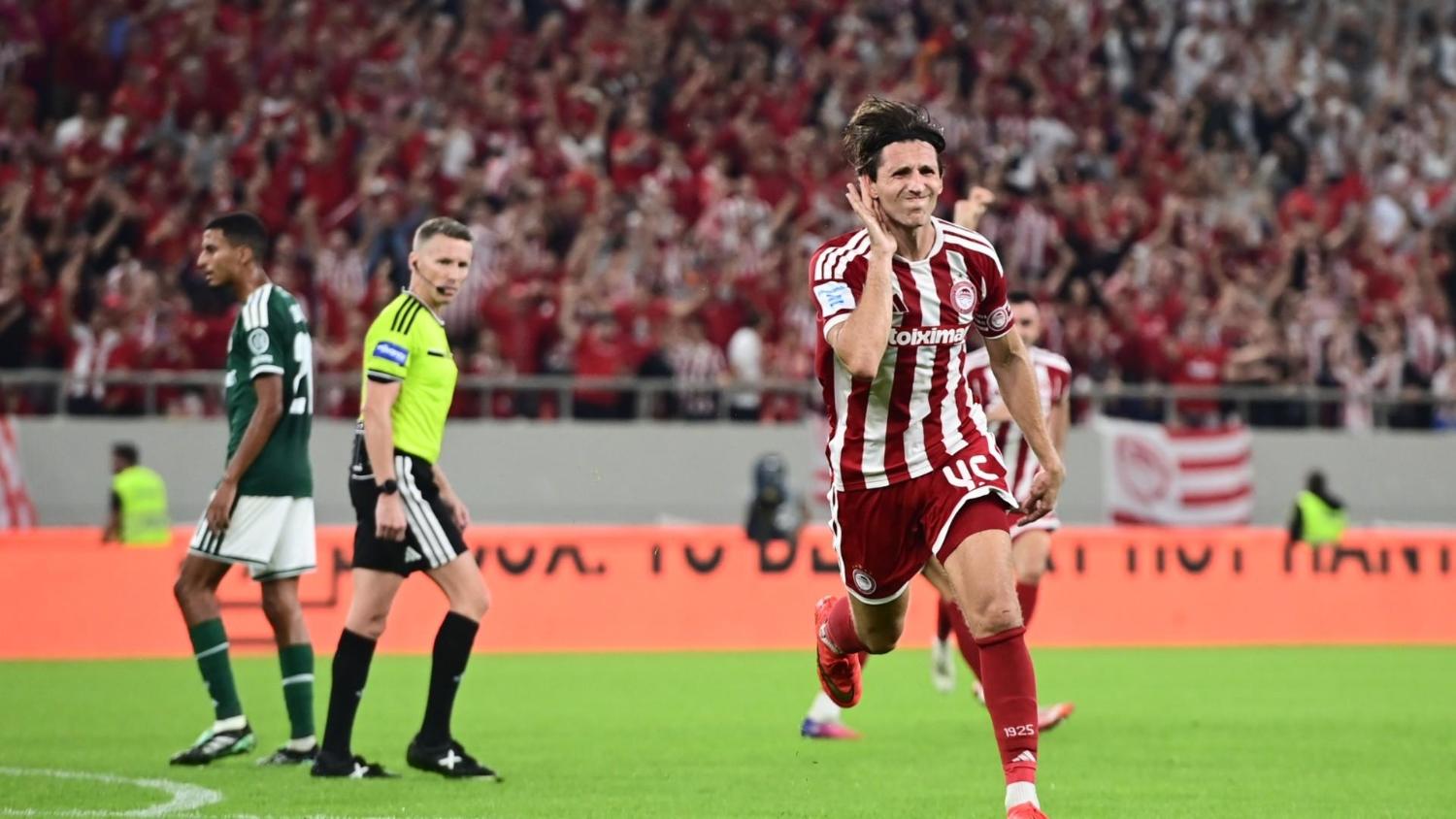 Retsos buteur contre Panathinaïkos